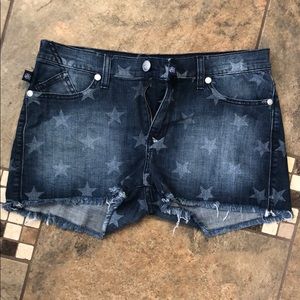 Rock & Republic star jean shorts